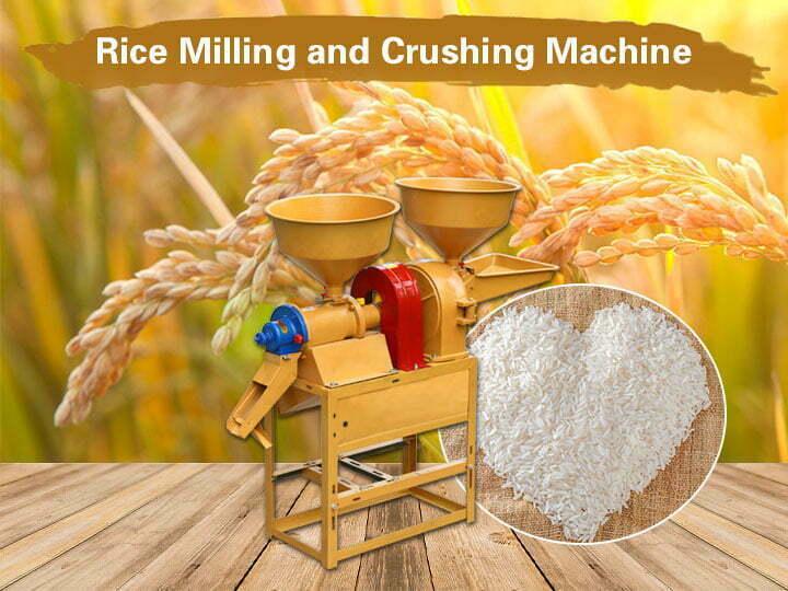 Rice hulling machine
