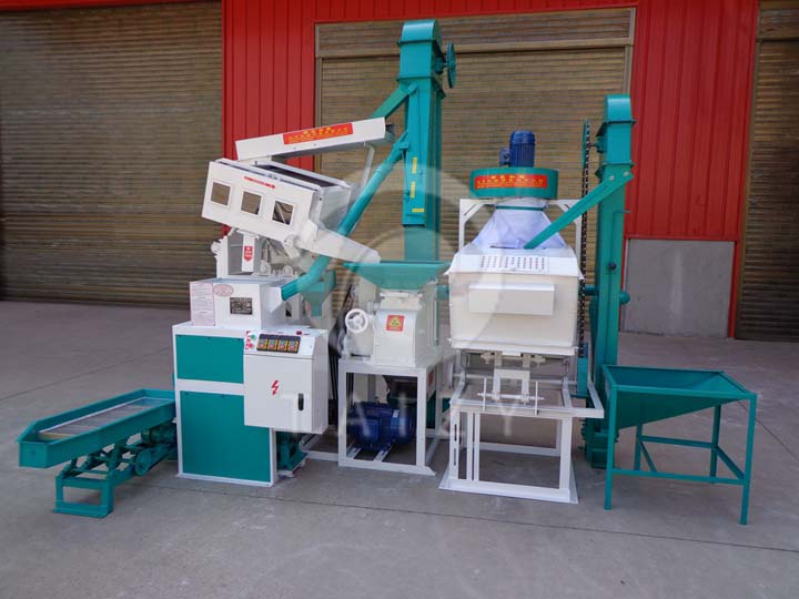 Combined rice milling machine for sale