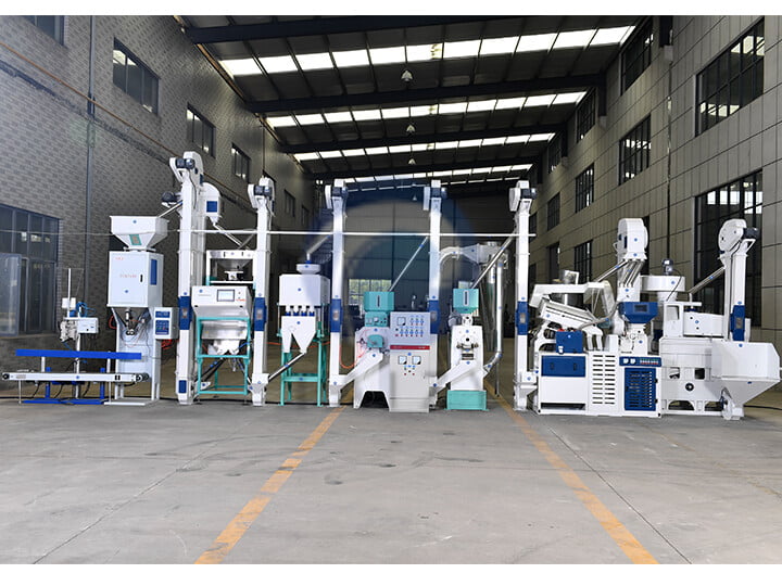 20 ton rice milling production line