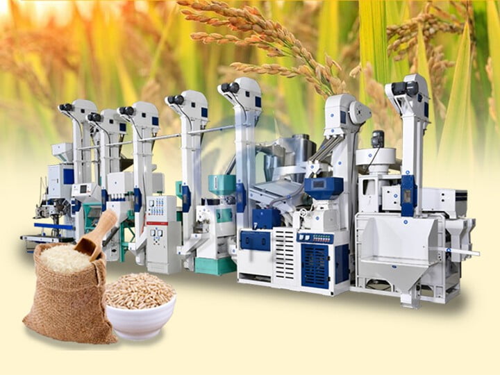20-ton rice milling production line