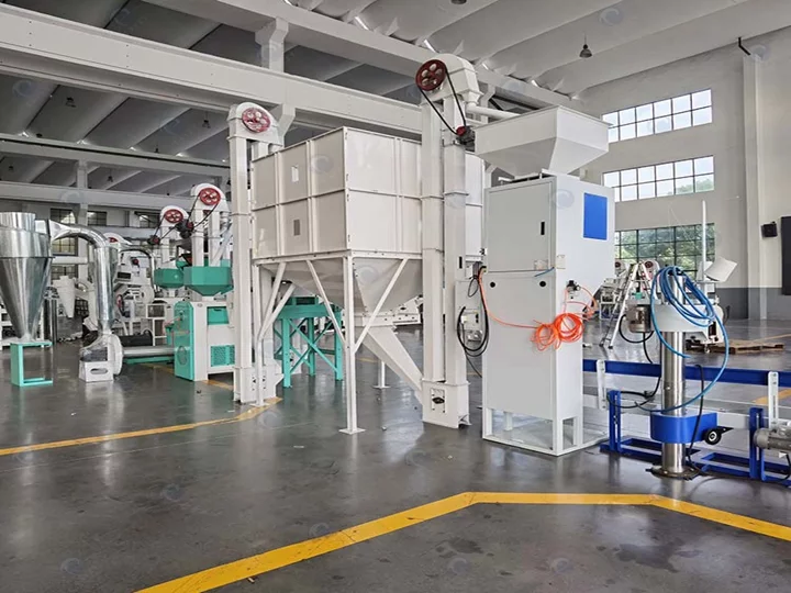 15td automatic rice mill plant for sale