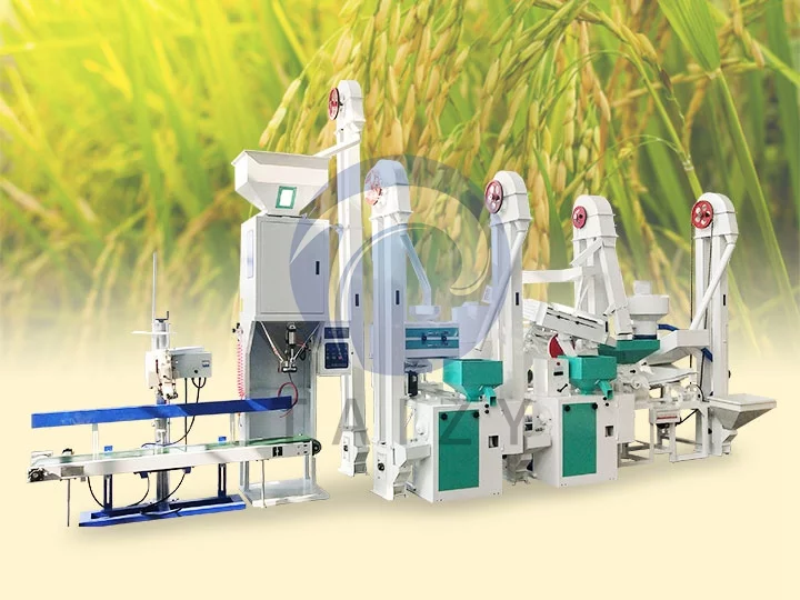 15tpd rice miller machine unit