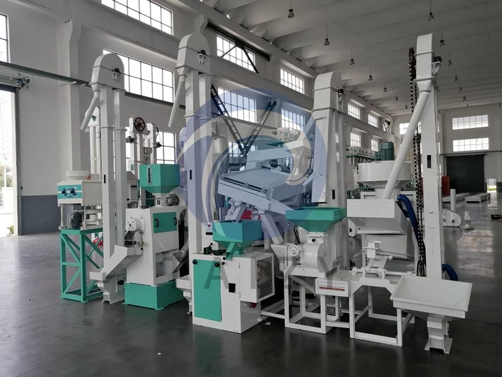 15tpd rice milling machine production line for rice processing