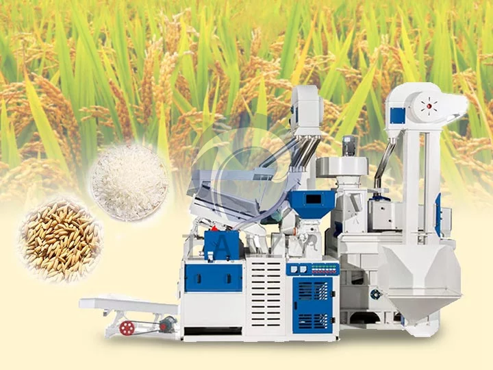 25td integrated rice milling unit