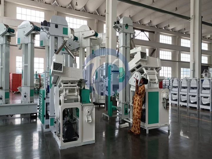 25td integrated rice milling unit for sale