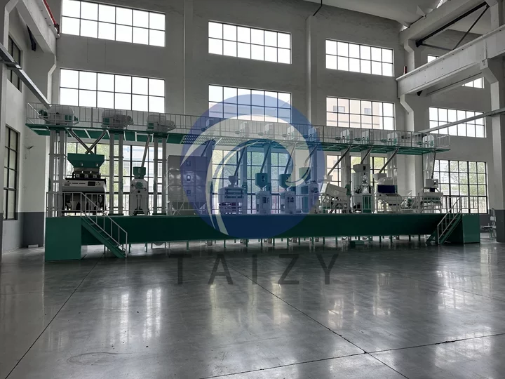 40-ton rice milling machine production line for sale