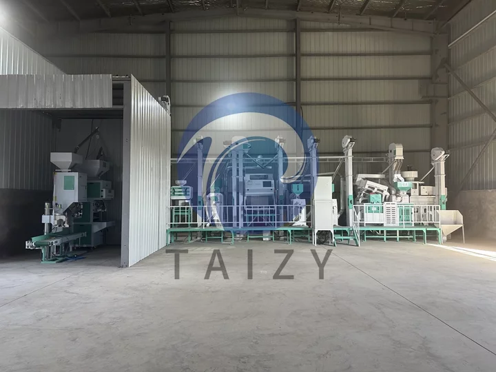 Automatic 25-ton automatic rice milling unit