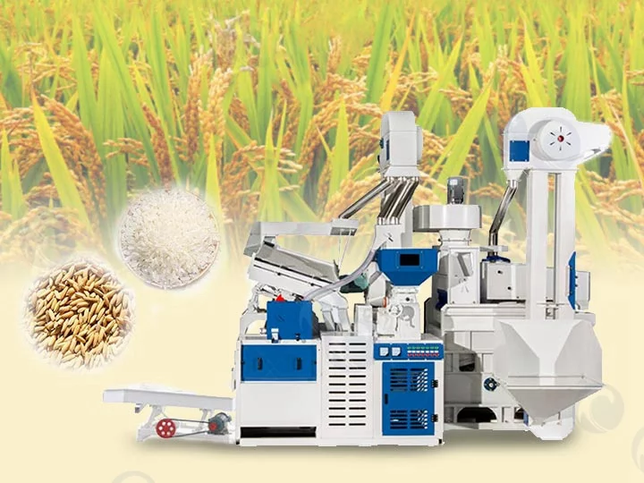 High Capacity 25t D Integrated Rice Milling Unit